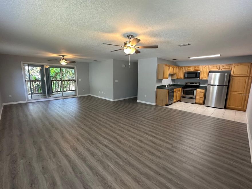 Welcome to 605 E 2nd Ave, New Smyrna Beach!

This inviting 3-bedroom, 2-bathroom upstairs unit of a Triplex is now available for rent. Situated in the Heart of New Smyrna Beach, this location offers easy access to our pristine beaches, parks, farmer's markets, boutique shopping, art galleries, and restaurants like The Garlic and Norwoods. Everything you need is within a short walk, bike or golf cart ride. And close to the boat ramp for boating enthusiasts.

Features include an Open Floor Plan with lots of space, NEW A/C with Ultraviolet Air Cleaner, new Vinyl Flooring, new Bedroom Carpeting, fresh Paint throughout, new Balcony Railings, New Refrigerator, Microwave and Dishwasher. Walk-In Closet and Double Vanity in the Master Suite. Enjoy a morning coffee or an evening cocktail on your Private Balcony. And one of the Standout Features of this unit is the 1-Car Garage, providing you with secure Parking and Extra Storage for all your Beach Toys!

Don't miss the Opportunity to make this Wonderful 3-Bedroom, 2-Bathroom Upstairs unit your New Home. Call today to Schedule a Showing and experience the Best of New Smyrna Beach Living!

Tenant is responsible for utilities, cable and internet. Unit is NON SMOKING.