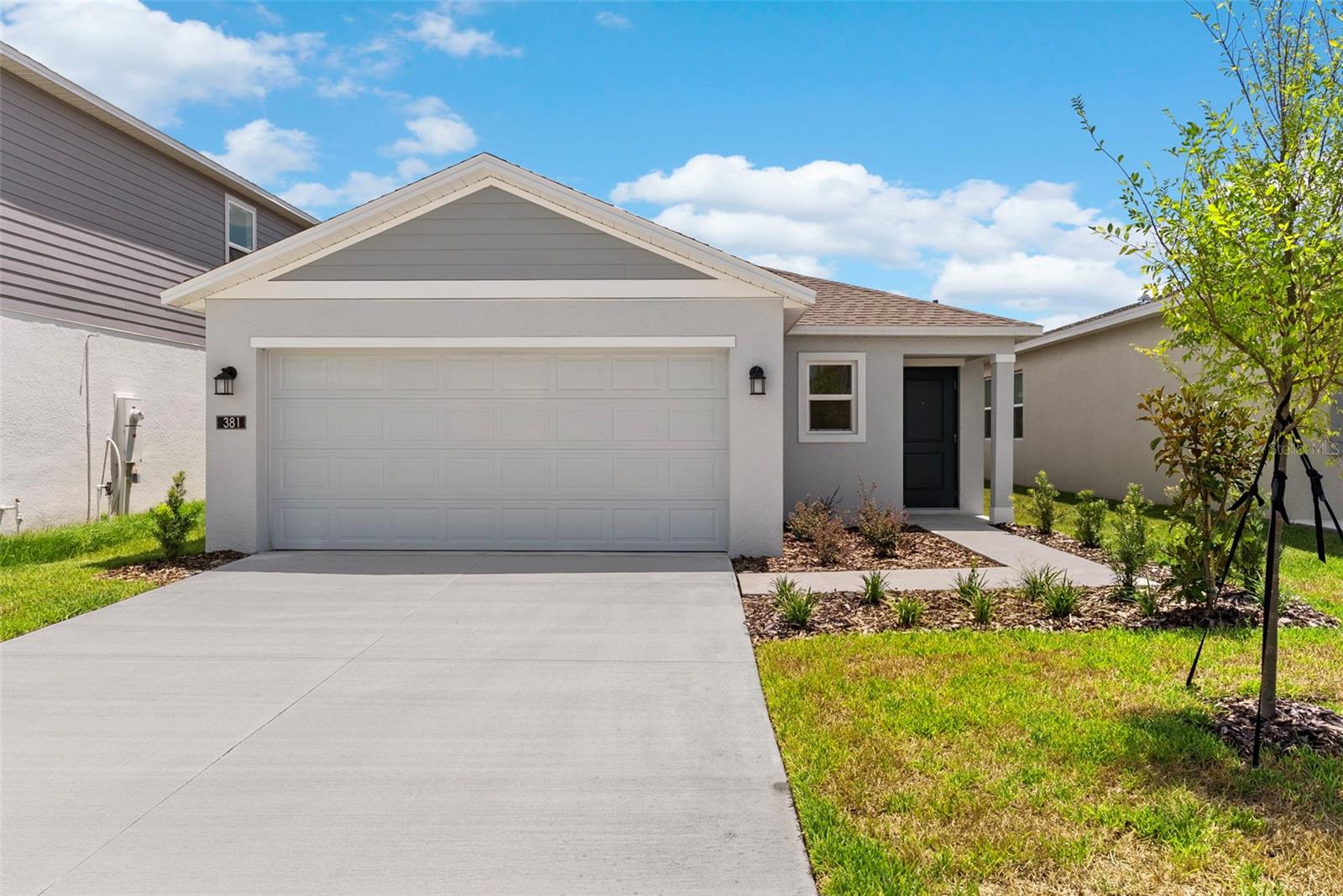 Be the first to live in this beautiful brand new 3 bedroom 2 bath home in the highly desirable Peace Creek Reserve community! This single story home offers a bright and airy open concept floor plan with a modern kitchen featuring stainless steel appliances, a spacious center island, and abundant cabinet space that flows seamlessly into the dining and living areas. The split bedroom layout provides privacy, with a generous primary suite that includes a walk in closet and private bath. Two additional bedrooms and a full guest bath offer plenty of room for family, guests, or a home office. A 2 car garage and low maintenance yard add convenience to everyday living. Peace Creek Reserve residents enjoy access to a resort style pool and playground, creating a true community feel. Conveniently located near shopping, dining, schools, and major roadways. Available for immediate move in. Don't miss out on the chance to make this your next home!