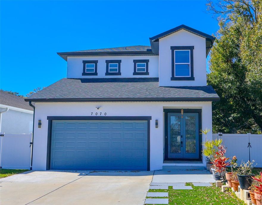 Step into elevated living in this completely updated, nearly new 4-bed, 3-bath residence designed to impress. Built in 2023 and set on a generous, nearly quarter-acre lot, this two-story home offers exceptional space, thoughtful design, and luxury finishes throughout.

From the moment you arrive you’ll appreciate the curb appeal and the spacious two-car garage, with abundant storage and organized spaces for everything you need. Inside, discover a smart-enabled interior with hardwired LAN throughout — ideal for remote work, streaming, and cutting-edge home connectivity.

The heart of the home features a beautifully appointed kitchen and living areas finished with durable tile and luxury vinyl plank (LVP) flooring and elegant glass-tile backsplashes in both kitchen and bathrooms, offering a refined aesthetic that’s as functional as it is stylish.

Imagine waking up each day in your expansive primary suite, complete with a private walk-out balcony — the perfect place for morning coffee or evening cocktails while enjoying expansive views and peaceful breezes over your large, private yard.

Designed for entertaining and everyday comfort, the layout flows effortlessly from room to room with purposeful spaces for both relaxation and gatherings. Whether hosting friends or simply enjoying a quiet weekend, this home offers the lifestyle you’re looking for.

Low-maintenance living means more time to enjoy what matters most — living beautifully and comfortably in an exceptional home.

Don’t miss the opportunity — this remarkable property is a must-see.
Call today to schedule your private showing!