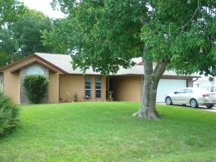 :    This Has to Be the Best Cared for Home in Edgewater, Sitting on an Over Sized Lot, Brilliantly Designed Inside, Large Bedrooms, A Family Room Plus a Formal Living Room, Dining Room Overlooking the Heated Pool, Beautiful Eat In Kitchen, Plus a Master Bedroom to Die For!!!  Double Doors open into a Large Master with a Custom On-Suite with Palladium Window over the Hardwood Cabinetry, Walk In Shower in Top of the line Tile, Walk In Closets in all the Bedrooms, Huge enclosed Back Porch with Custom Tile Floor, Pool is Solar Heated, Enclosed and A New Vinyl Privacy Fence closes in the Back Yard. Nothing Has been overlooked right down to the Over Size A/C unit for the home.. A Home like this one Is Rare and Will Not be Available for Long.. This is Your New Pool Home!!! ;Water: City