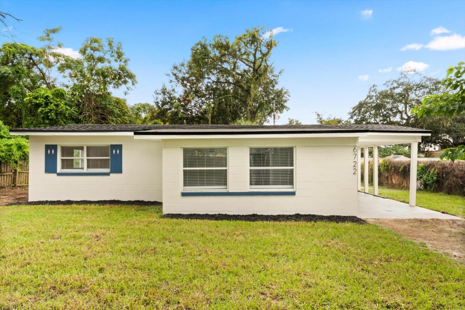 Welcome to 6722 Edgewater Dr! This beautifully renovated 3-bedroom, 2-bathroom home offers 1,034 sq. ft. of stylish, open-concept living. Every detail has been thoughtfully updated, from the durable 22 mil luxury vinyl plank flooring throughout to the chef-inspired kitchen, complete with 36” soft-close two-toned cabinets, elegant Carrara quartz countertops, and brand-new Energy Star stainless steel appliances. The bathrooms have been tastefully modernized, while the modest but versatile third bedroom—with its large closet—makes an ideal kids room, home office, or playroom.
Major upgrades include a brand-new 2025 roof and 2025 HVAC system, giving you years of comfort and peace of mind. Outside, the home sits on an oversized lot with the deepest setback on the street, providing plenty of space and privacy. Fresh exterior paint, a welcoming covered front entry, carport, and screened patio makes for great outdoor enjoyment. The location is truly unbeatable—just minutes from the 414, I-4, and 429, with easy access to multiple state roads, shopping, dining, and more.