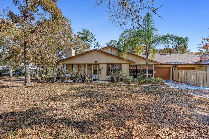 Don't miss this 2 bedroom 2 bath home in sought after Summer Trees a 55+ community. This awesome abode features a beautifully maintained interior, this home was designed for gatherings and casual entertaining. The layout of this home includes a kitchen with gorgeous granite countertops, stainless steel appliances, breakfast bar, and living and dining area. The enclosed Florida room offers additional living space. When night falls enjoy a master suite with walk-in closet and ensuite bath with walk-in shower and a guest bedroom with walk-in closet and guest bath. Best of all, buyers will have peace of mind with a NEW ROOF (2025), NEWER A/C with air purification system (2024), NEWER Water Heater (2023), NEW Refrigerator (2025), Water Filtration System, and the monthly HOA fee covers cable, lawn care, common area maintenance, and a sparkling community pool. You won't have to drive far to enjoy a fabulous Florida lifestyle since this great home is situated at the heart of Port Orange where you'll enjoy easy access to the Pavilion, grocery stores, popular restaurants, shopping spots, entertainment options, and a short drive to the beach. It's also situated near I-95 and I-4, offering easy access to popular hotspot destinations like historic St. Augustine, the Cape Canaveral space coast, and the world-famous amusement parks of Orlando. Schedule your showing today and this charming property could soon be YOURS!