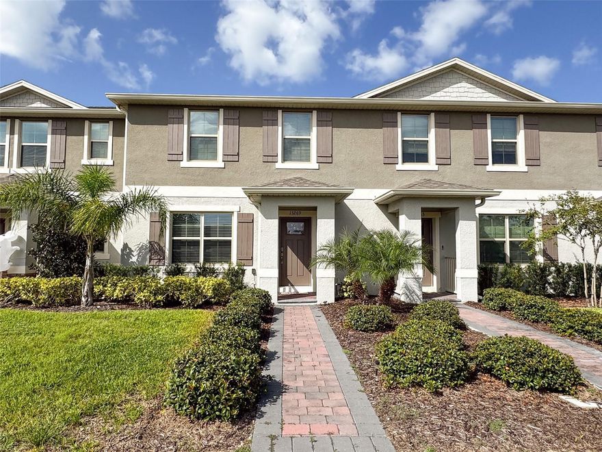 Fall in love with this 2023-built 3-bedroom, 2.5-bath townhouse in the highly sought-after Waterleigh community- Horizon West. Designed with a bright, open layout, this home perfectly blends modern comfort with timeless style.
The kitchen boasts granite countertops, 36” cabinetry, and stainless-steel appliances, opening to a spacious family room with sliders leading to a private brick-paver patio. Upstairs, the owner’s suite features a walk-in closet and spa-like bath with double sinks and a glass-enclosed shower, while two guest bedrooms share a full bath. A convenient upstairs laundry with washer and dryer included makes everyday living effortless.
You’ll appreciate the ceramic tile floors, abundant natural light, and inviting touches throughout that make this home warm and welcoming.
Ideally located near new Atwater Elementary and just steps from everyday conveniences—including a brand-new Publix at the community entrance—with quick access to SR-429, theme parks, shopping, and dining.
As a Waterleigh resident, you’ll enjoy three resort-style amenity centers featuring sparkling pools, clubhouses, fitness centers, playgrounds, sports courts, dog parks, walking trails, mini golf, and scenic lakefront picnic areas.
This home is move-in ready with all appliances included—and priced to rent fast. Don’t miss out—schedule your tour today!