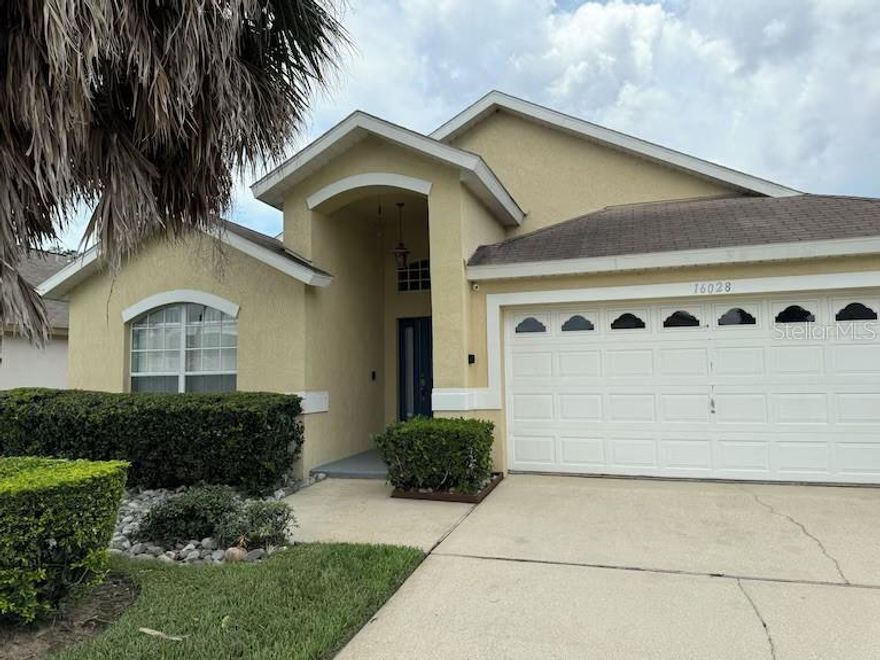 Welcome to 16028 Magnolia Hill. This beautifully maintained home in Orange Tree features 2 master suites and strong income potential as an active Airbnb with bookings in place through December. Recent updates include a new roof, fresh exterior paint, and porcelain tile flooring throughout. Enjoy a private pool/spa combo with a new remote-controlled pool heater for added convenience. Premier location close to theme parks, Lake Louisa State Park and the upcoming Olympus project. Ideal as a primary residence, vacation home, or turnkey investment property.*Please note this property is an active rental and we ask you do not disturb guests. Showings by appointment only*