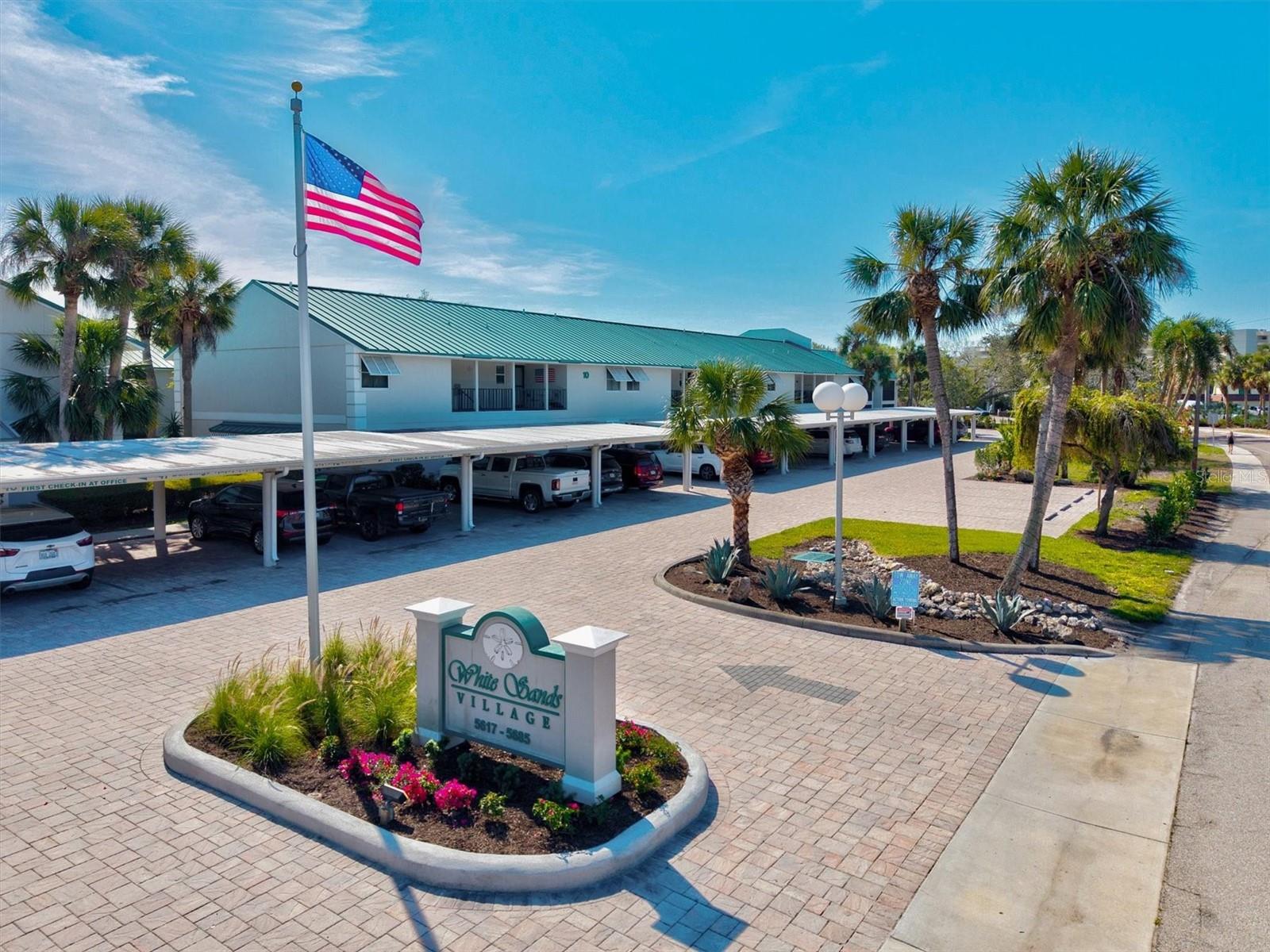 Prime Siesta Key Location! Fully Renovated and just steps from the main entrance to world famous Siesta Key Beach and its powdery white sands! This beautiful ground-floor 2 bedroom, 2 bathroom condo offers a serene park-like setting and a waterfront bayou beyond to enjoy the tranquil views and fresh breezes! The interior has been updated featuring a recently renovated kitchen with gorgeous granite countertops, crisp shaker style cabinets and stainless steel appliances. Both of the full size bathrooms have been beautifully modernized with clean, contemporary finishes including long subway tile and mosaic shower floors. A neutral color palette adds in creating a bright, spacious ambiance throughout the unit. Enjoy this vibrant coastal lifestyle with easy access to the community pool, clubhouse and boat docks when available. With a flexible 2-week minimum rental policy, this property also offers exciting investment potential with a hassle free on-site rental manager in place! Now is the time!