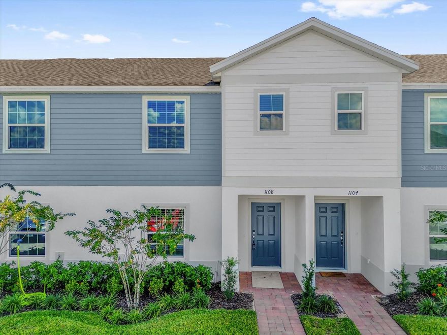 Brand new townhouse- 3 bedroom, 2.5 bathrooms, never lived in- amazing space and lay out with no rear neighbors, and brand new laminate floors in the hallway upstairs and stairs way. Extended covered lanai. Available for immediate move in.