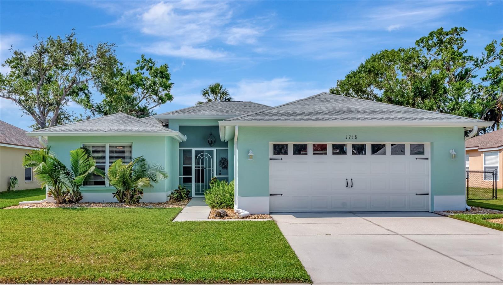 Life just got easier in this beautiful lakefront pool home in Regal Oaks! If you're looking for a slice of Florida paradise that's centrally located and close to absolutely everything, you've found it. Imagine starting your day with a cup of coffee, overlooking serene water views from your own private oasis. This meticulously maintained 3-bedroom, 2-bathroom home is ready for you to move right in and start enjoying the Florida lifestyle.
Regal Oaks has a great central location, putting you near it all! You're just a short drive from the stunning local beaches, world-class shopping at the UTC Mall, and convenient travel from Sarasota International Airport. But it's not just about location. This home offers peace of mind and low-maintenance living. The RECENT ROOF (2020) is a huge plus, and the AC (2021) will keep you cool for years to come! You'll rest easy knowing you're prepared for anything with the included hurricane generator and shutters. Spend your time relaxing by your resurfaced pool, soaking up the sun with that desirable southern rear exposure, instead of worrying about upkeep. And if you have a four-legged friend, they'll love the fenced dog run on the side yard!
Inside, you'll discover a spacious and inviting layout perfect for both relaxation and entertaining. Vaulted ceilings and a great room layout that opens to the pool area make it very desirable.
Low HOA fees and NO CDD fees mean more money in your pocket to enjoy all that Sarasota has to offer. This isn't just a house; it's a lifestyle upgrade. Come see for yourself how convenient, comfortable, and carefree Florida living can be! Make sure to check out the virtual tour link for the 3D tour.