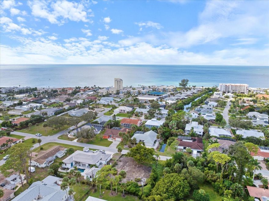 Build Your Dream Home on Venice Island! Rare opportunity to own a spacious .30-acre vacant lot in the exclusive Golden Beach community, one of the Gulf Coast’s most coveted locations. Nestled on a quiet, side street, this lot offers the ideal setting for your custom home, combining serenity with coastal charm. Just a short walk to your private deeded beach access, where you can enjoy the warm salt air, gentle waves, and soft sands—perfect for relaxing, unwinding, and the most magical sunsets. Venice Island offers a vibrant lifestyle where everything you need is just right outside your doorstep. Cruise the scenic streets by bike or golf cart and explore charming downtown Venice, filled with boutique shops, sidewalk cafés, weekly farmers' markets, and waterfront dining. Here, every day feels like a vacation, with breathtaking Gulf sunsets, cultural events, community festivals, and numerous beaches right at your fingertips. This expansive lot gives you the flexibility to design a custom home while embracing the laid-back coastal vibe of the area. With limited opportunities for new construction on the island, and even fewer with private beach access, this is a rare chance to secure your slice of paradise. Unsure of builders or what type of home to put on the property, I’ve done the work for you and have got some local builder plans. Don’t miss out—make Venice Island your forever home.