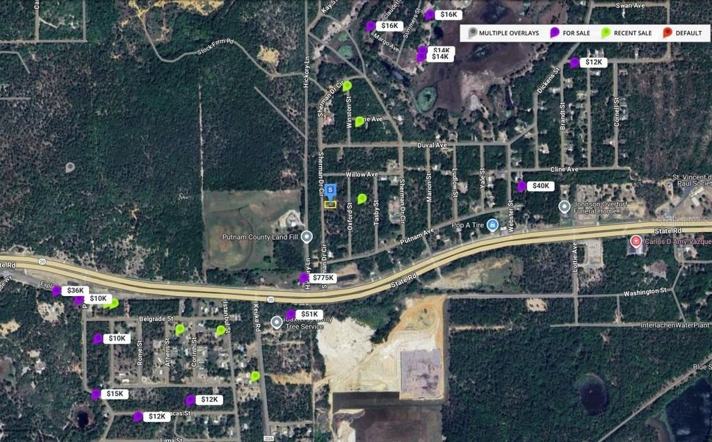 Photo of Sherman Dr Cir, Interlachen, FL 32148 (MLS # TB8484952)