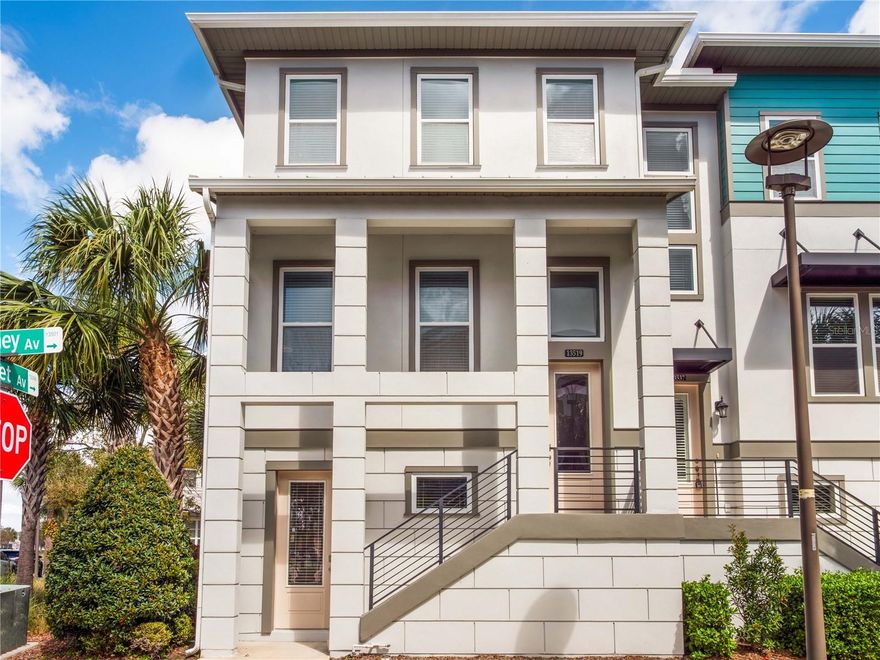 Welcome to 13519 Heaney Avenue, a stunning Trinity townhome by Ashton Woods, nestled in the heart of the highly desirable Lake Nona community. 

This thoughtfully designed residence offers an exceptional blend of contemporary style, functional living spaces, and premier community amenities — all just minutes from Lake Nona’s best dining, shopping, parks, and top-rated schools.

Step inside this beautifully crafted townhome, where elegant touches and thoughtful design elements reflect the signature Ashton Woods approach to comfort and style. 

The spacious corner floor plan offers high ceilings and expanded living spaces, creating a natural sense of flow. Ample windows bath the interior in natural light, accentuating premium finishes and quality construction throughout. 

The chef-inspired kitchen features sleek cabinetry, quartz countertops, a large center island, and stainless steel appliances — perfect for casual meals or entertaining guests. Here, the inviting second floor seamlessly connects to a covered outdoor patio, extending your living space with long, open views over nearby pocket parks. 

Retreat to the luxurious primary suite, complete with a spa-like en-suite bath and a generous walk-in closet. Additional bedrooms are well-sized and versatile — including a first floor ensuite, with private entrance, perfect for family, guests, a home office, or hobby space.

13519 Heaney Avenue offers not just a beautiful home, but a lifestyle of convenience, community, and connection. 

Laureate Park is a neighborhood designed for getting outside and getting together. With inviting outdoor areas, local eateries, modern amenities and a lively event calendar, Laureate Park fosters a close-knit community where friendships flourish and memories are made.

Residents also enjoy easy access to Lake Nona Town Center, medical and tech job hubs, Orlando International Airport, and major roadways — making daily life effortless and exciting.