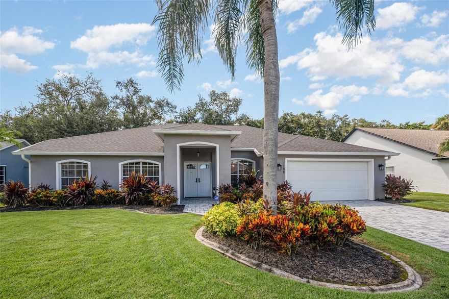 Stunning 4-Bedroom Home in Desirable Viera Neighborhood. This 4BR/2BA home is sure to please even the most discriminating buyer! Located in one of Viera's most sought-after communities, it offers both formal dining and living areas, plus a spacious eat-in kitchen and family room highlighted by a cathedral ceiling and skylight. The kitchen features sleek stainless steel appliances, while the oversized primary suite includes a large walk-in closet and a bathroom currently being renovated—buyers may still have the opportunity to finish it to their specifications. The home can also be sold fully furnished if desired. Additional highlights include: Pavered driveway and a pristine, shark-coated 2-car garage Covered and screened back porch plus a pavered patio Backyard oasis overlooking a peaceful conservation area for total privacy This home blends elegance, comfort, and flexibility. Don't miss your chance—schedule your showing today!