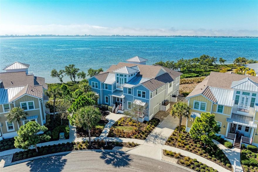 THIS IS THE ONE YOU HAVE BEEN WAITING FOR! THE CREME DE LA CREME!
Look no further for your fabulous waterfront home—with perfect, unparalleled
unobstructed views of Anna Maria Sound and spectacular sunsets from every
room—the ultimate waterfront vantage point. This unrivaled coastal luxury home is
located in the prestigious, beautiful, gated community of Harbour Isle. Enjoy sweeping
views of the Sound, Anna Maria Island, Tampa Bay, Egmont Key and out into the Gulf.
This highly sought after spacious, ground level, four bedroom and three bath Abaco
style home is a true masterpiece of light, water and sophisticated design, and is located
in a highly desired area of the community—just two homes away from the spectacular
23,000 square foot Beach Club where you can walk over and raise a glass at the
SkyBar lounge and then continue with the heated resort pool, spa, private beach to
launch kayaks into the Sound and 4,200 square foot fitness center. There are a
multitude of upgrades in the interior of this luxury coastal home. To name a few - wood
look plank tile flooring through most of the home, crown molding, Plantation shutters, a gourmet kitchen featuring Quartz countertops, all wood soft close cabinets with rollout drawers, high-end stainless steel appliances, GE front control Double oven, New LG microwave, In Owners’ Retreat are custom window treatments, Blackout blinds, also it has an ensuite bathroom with dual Quartz vanities and frameless glass shower, custom closets with lockable jewelry drawers.There are artistic wall finishes, seascape mural in the sunroom that extends the natural open-water horizon, faux finish painting in the common bathroom and many more high-end features that you must see! Peace of mind comes standard with full hurricane impact windows and doors, solid core doors, block construction with Hardie Plank siding and built to LEED-Certified energy efficient standards for ultimate strength and
efficiency. The oversized two-car garage provides extra depth for larger vehicles and
maximum storage. Harbour Isle is second to none. Inside the gates explore two miles
of walking trails or find a hammock for relaxing. There are four pools for your enjoyment
in the community featuring cabanas and grills, a splash pad and playground. Truly an
active lifestyle! The Safe Harbor Marina with wet/dry slips, Margaritaville inspired
Compass Hotel and Floridays Restaurant are just outside the gates. This gorgeous
home is just a little over a mile from the sugar sand beaches and quaint island charm of
Anna Maria Island and a mile from the famous Robinson Preserve with miles of walking,
biking and kayaking. If you are looking for perfection in a waterfront home this is it!
This is the crown jewel of this floor plan and is in the most coveted position in Harbour
Isle. Call and schedule your private showing. Truly Paradise and it can all be yours.