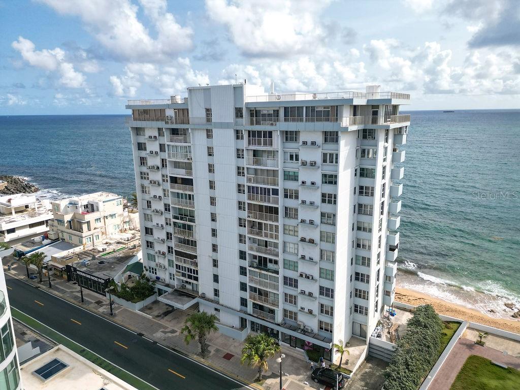 Discover refined coastal living in this elegantly appointed 1-bedroom, 1-bathroom apartment with 721 SF of living space. Located in one of Condado’s most desirable buildings, this residence offers an exceptional blend of comfort, style, and convenience. Step into a bright, open-concept living space featuring a fully equipped kitchen with modern appliances and an in-unit washer and dryer. The spacious bedroom includes a walk-in closet, while the full bathroom has been recently renovated. Enjoy breathtaking ocean views from your private balcony—perfect for morning coffee or evening sunsets. The building offers top-tier amenities including 24/7 security and a sparkling pool, creating a serene retreat in the middle of the city.Ideally situated just steps from some of Condado’s finest restaurants, bars, shops, and beaches, this apartment is the perfect pied-à -terre or investment opportunity in one of Puerto Rico’s most vibrant neighborhoods.