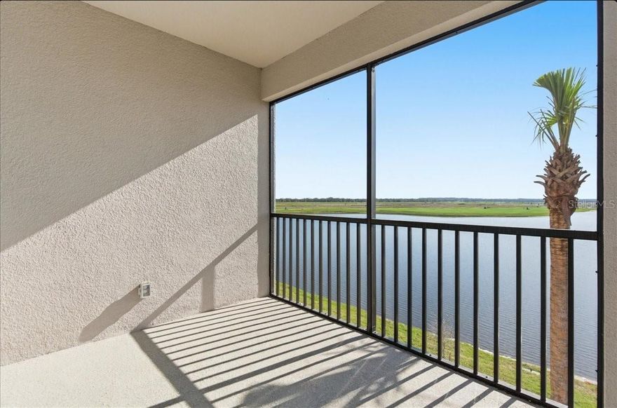 Hey golfers - FREE GOLF Membership transfer! Only pay cart fees to play!   Relax and unwind in this new FURNISHED end unit (furnishings to be completed soon; photos do not reflect final décor) and tastefully decorated 2 bedroom plus den/3rd bedroom, 2 bath condo in Lakewood Ranch's newest Golf Resort Community of Calusa Country Club. Well-appointed kitchen with quartz counter tops, breakfast bar, and stainless-steel appliances is open to the living room/dining room and is a great space to entertain and take in the golf and water views. Master bedroom with King size bed, and two walk-in closets with attached bathroom welcomes you after a day of activities. Guest bedroom offers a queen size bed and ensuite with the 2nd bathroom. The den acts as a 3rd bedroom with a queen bed.  Additional highlights include a convenient in-unit laundry room and spacious storage unit.  Take in the nightly sunsets overlooking the driving range and the 1st and 9th holes of the renowned Gordon Lewis 18 hole designed golf courses out on the screened in lanai on the 3rd floor, with no one above you.  The brand new 12 hole course is also opening soon, be one of the first to experience it.  Lakewood Ranch is recognized as the number one selling master planned community and there is always something to do! Close to the Gulf beaches, shopping and dining, with easy access to I75 and all of Lakewood Ranch. Monthly rentals for less than 6 months include utilities and are subject to sales and Resort Taxes (13%). * Monthly Rate December - April is $,4000.00* *The HOA Membership Transfer fee is FREE.