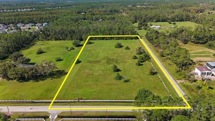 Incredible opportunity to build your dream home on 5 CLEARED ACRES right in the heart of Ormond Beach! This property gives paved road access with corner lot convenience for tons of usage variations. Permit-ready plans are also available upon request.