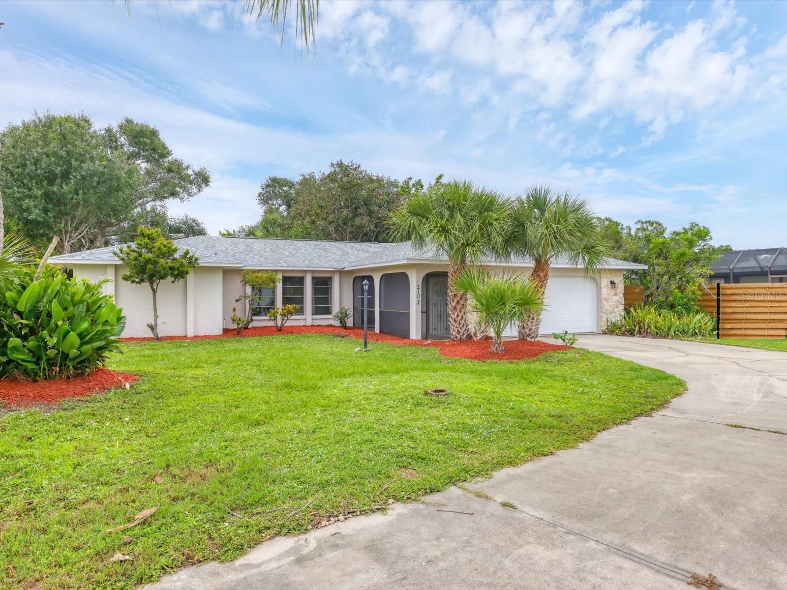 It’s all about the Location! Completely renovated pool home with an Outdoor Oasis. This meticulously remodeled residence is move in ready offering comfort, convenience, and lifestyle. The serene setting offers a peaceful views and privacy. Exterior Highlights Include: New Roof - A new roof ensures peace of mind and long-term durability. Freshly Painted - The beauty of a freshly painted exterior enhances the home’s curb appeal. New Pool Surface - Dive into relaxation with a sparkling pool. Expansive Covered Lanai - Large shaded area for kicking back with your friends and family. Spacious Backyard - Enjoy your fenced for privacy, expansive backyard, perfect for gatherings, play, or quiet time. Interior Features Include: Welcoming Split Floor Plan - Enjoy a warm and inviting layout that offers privacy with guests and spaciousness. Tile Flooring in Main Living Spaces - The primary bedroom, kitchen, dining, and living areas feature stylish and easy-to-maintain pet friendly tile flooring. New Carpet - Experience luxury with natural carpet in the 2 additional bedrooms. Updated Bathrooms - No need to remodel here just move in and enjoy. Modern Kitchen - This modern kitchen make cooking and entertaining a breeze! Warm tones balance with bright light making the room welcoming and inviting. New Appliances – Ready for a Chef. Two-Car Garage - You’ll find plenty of storage in this oversized garage with enough room for two cars, storage and laundry space. Only Minutes from Lakewood Ranch, Medical Centers, Nathan Benderson Park with world class rowing events, premier sports fields and world class beaches. Convenient to Downtown Lakewood Ranch shopping, restaurants, entertainment, and UTC Mall. Easy access to I-75, Sarasota Airport, Tampa International Airport, and Tampa/St. Petersburg.