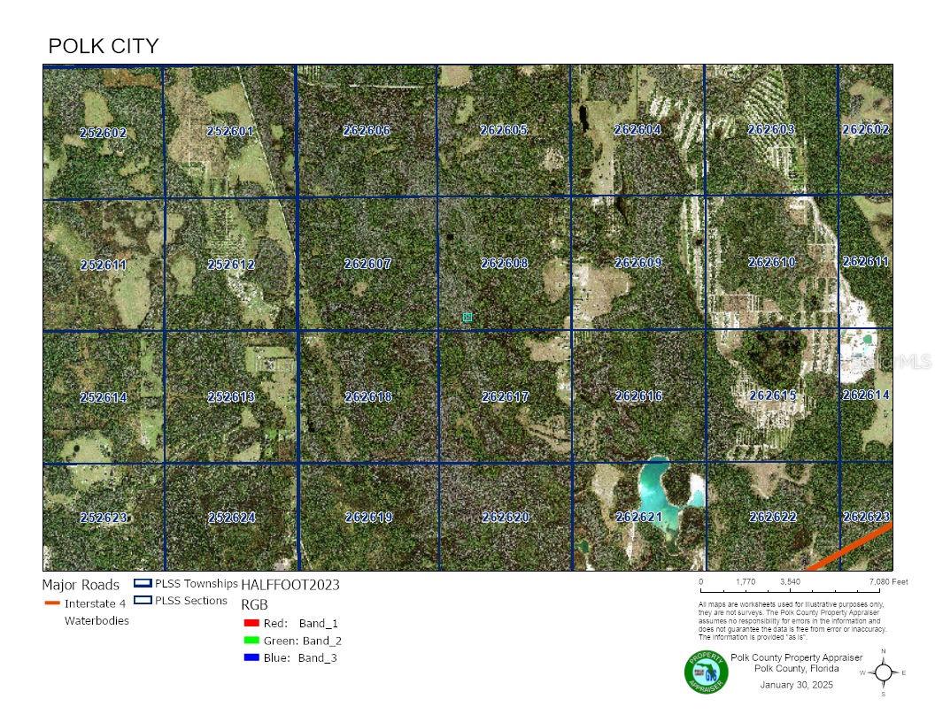 NOT IN SUBDIVISION - Land