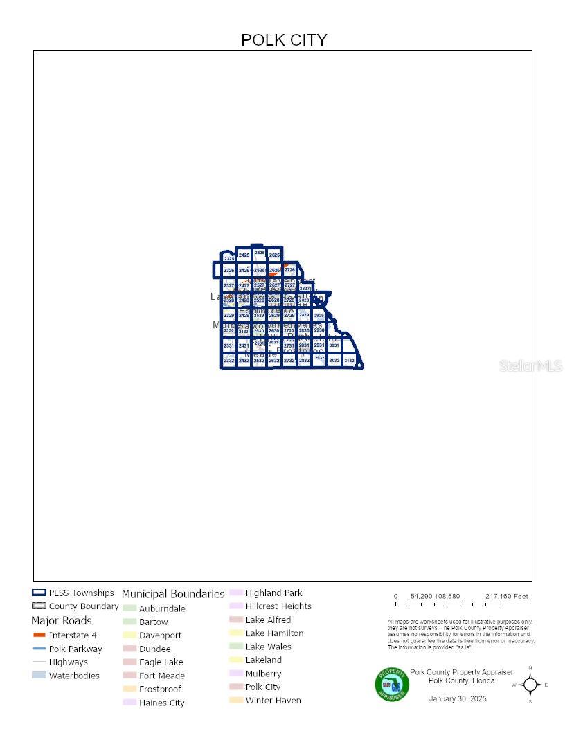NOT IN SUBDIVISION - Land