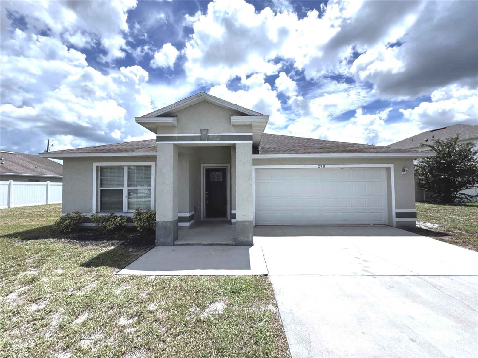 Perfect starter home or great investment opportunity in a serene community with NO HOA. Bright and airy OPEN FLOOR PLAN awaits featuring VAULTED CEILINGS, UPDATED PAINT, and abundant NATURAL LIGHT. Fall in love with the UPDATED KITCHEN offering, abundant STORAGE SPACE, granite countertops and a CENTER ISLAND. SPLIT BEDROOM PLAN delivers an OVERSIZED PRIVATE MASTER BEDROOM and TWO LARGE GUEST BEDROOMS. SLIDING DOORS lead you into the LANAI perfect for gatherings with guests and family. In close proximity to everything you need - schools, grocery, dining and more! Don't miss your chance to see this home before it's gone!
