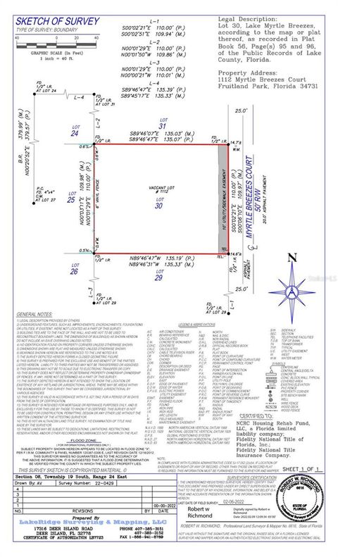 1112 MYRTLE BREEZES COURT FRUITLAND PARK FL 34731