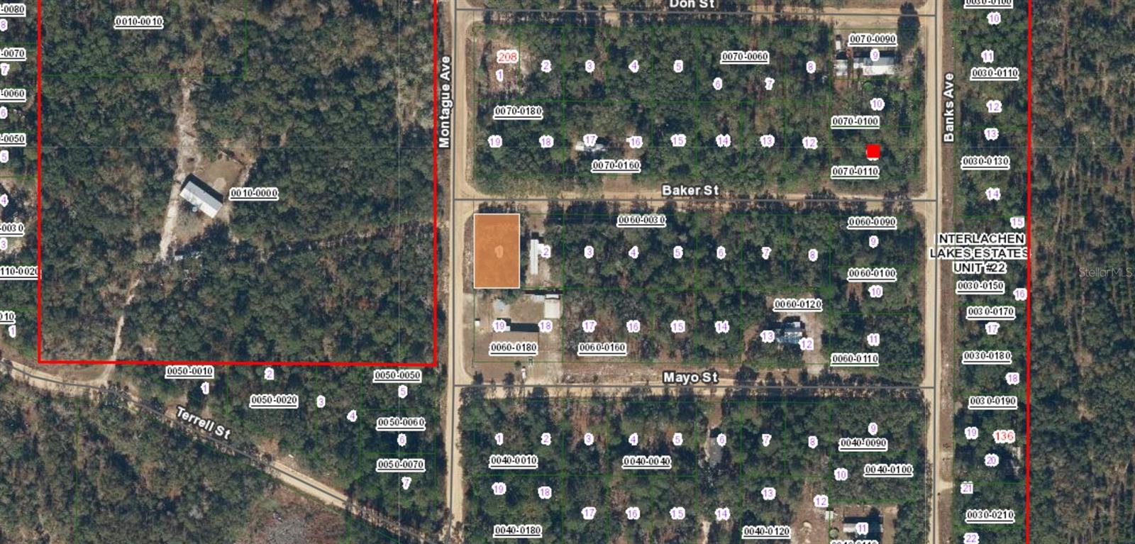 WONDERFUL TIME TO BUY INVESTMENT LAND. I TRY TO KEEP PRICES THE LOWEST IN AREA. CORNER LOT, HOMES, ELECTIC ON STREET, EASY TO FIND. NEAR LAKES AND FOREST.