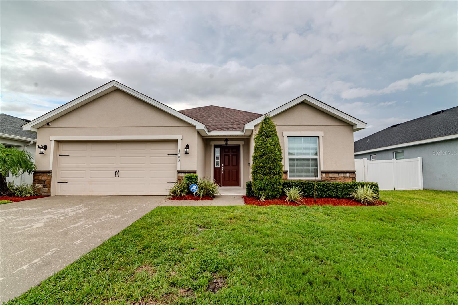 Priced below market value!! Welcome to this beautifully maintained 3-bedroom, 2-bathroom home built by Highland Homes located in the highly desirable Town Park Estates neighborhood. Built in 2018, this spacious 2,094 sq ft residence offers a modern open-concept layout with high ceilings for that spacious feel, and thoughtful upgrades throughout.
The heart of the home is the expansive living area, perfect for both relaxing and entertaining, seamlessly flowing into a contemporary kitchen with stainless steel appliances, ample cabinet space, and an oversized center island. The generous primary suite features his and her walk-in closets and a private en-suite bathroom with dual vanities and a large shower.
Two additional bedrooms provide flexibility for family, guests, or a home office. Outside, enjoy a low-maintenance yard and access to the community pool, perfect for warm weekend gatherings.
Located in a welcoming neighborhood with easy access to parks, schools, shopping, and dining, this home offers the perfect blend of comfort, style, and convenience. Don’t miss your chance to live in one of the area’s most sought-after communities!
Ask about discounts/incentives with our preferred lender.