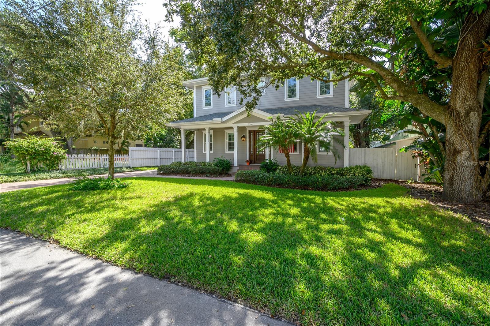 Located in Bayshore Beautiful, one of the most stunning areas in Tampa Bay, this custom built 4 BR/4 BA/ 3,185 sq ft house is gorgeous, modern and inviting. Follow the red brick pathway into your inviting, spacious porch and front entryway. Cook and entertain in your gourmet kitchen complete with an oversized granite island and a butler's pantry leading to an elegant formal dining room. Enjoy coffee each morning in the Breakfast Nook, adjacent to the kitchen. Gleaming wood flooring runs throughout all common areas and into the master suite which also features an oversized 9'x 13' closet and gorgeous master bath. The upstairs bedrooms are plushily carpeted and very spacious, each with its own walk-in closet and private bath with beautiful marble flooring. A fourth bedrooms downstairs, also with a private bath, can be used as a home office if so desired. Stunning finishes and intricate details like custom wood cabinets, crown molding, a gas fireplace with custom built-in wood mantel, and beautiful casement doors and windows throughout lend to a stylish, elegant design. Spray foam insulation at the roof, deck and exterior block walls as well as sound insulation at all bedrooms, baths, laundry and floors ensure peace and quiet throughout the home. Other energy efficient features include insulated impact PGT windows, LED recessed lighting, a tankless gas water heater, and gas stub-out for a gas dryer. Located within a highly rated public school district and with restaurants, cafes and parks nearby, this home would be perfect for your family!