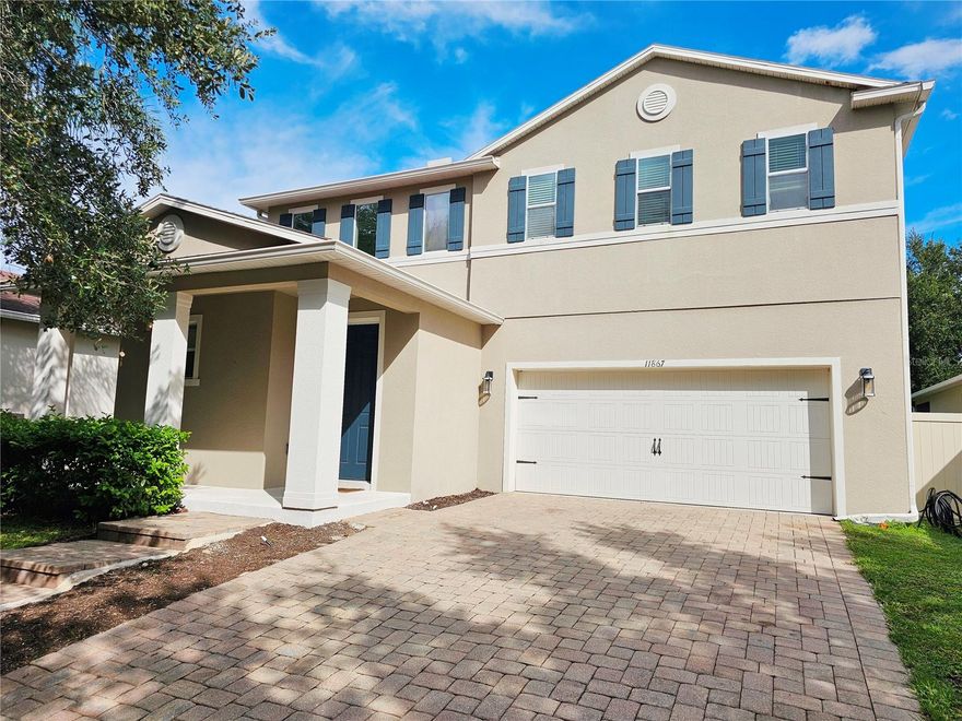 AVAILABLE NOW!  Come live in this beautiful 4 Bedrooms / 3.5 bathrooms home located in the exclusive community of Mabel Bridge. The first floor offers plenty of space. It has a great kitchen that features stainless steel appliances, 42-inch cabinets, stone countertops, a cozy eat-in space, and a huge island that opens to the living and dining room combo. This floor is complemented by an office and a powder room. The second floor offers a large master suite with a walk-in closet and a full bath with a separate shower and tub; a spacious Junior Suite with its own private bath, and two additional bedrooms with a shared bath. It has a fully fenced backyard with a large back porch. NEW INTERIOR PAINT. The community offers a pool, playground, putting greens, and a soccer field. The area has great services, a new shopping plaza, and great A-rated schools. *****Evaluation criteria for prospective tenants: - No Evictions - No Sex Offenders - Credit score minimum 630 - Income to rent 3 times minimum - 1 small pet may be considered, no-aggressive breed only