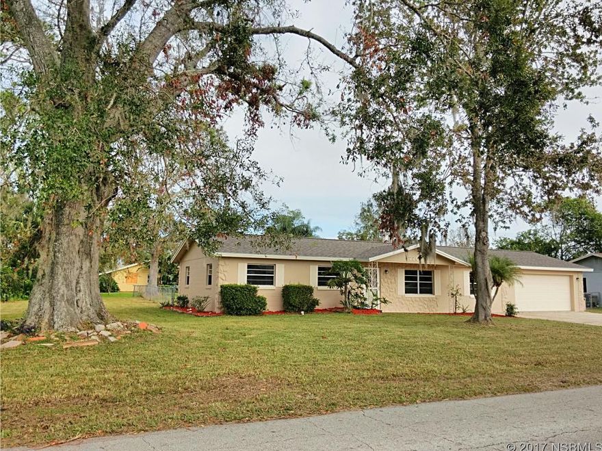 HONEY STOP THE CAR!!  NEW ROOF!  CORNER LOT!  (4) BEDROOMS, (2) BATHS, OVERSIZED (2) CAR GARAGE!  CLEAN!  Please make the time to view this welcoming, recently renovated home.  New paint inside & out, new carpet, refreshed kitchen with new range and range hood, plus much more. Enjoy the view of the lovely fenced backyard from the 12 x 27 Florida Room. EASY SHOW! Not a Short Sale or Bank Owned.  ATTENTION REALTORS: Please see Realtor Remarks for information on submitting offers. ;Water: City