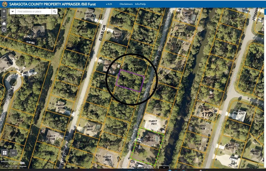 Prime location! Quality building lot located in the booming city of North Port, Sarasota County's largest and most highly populated city home of the Atlanta Braves Spring Training Complex.. Build your dream home!!! Close to schools, shopping, dining and Interstate I-75. Lot is located in a highly desired area of North Port with Florida's most desired Gulf Beaches, only a short drive away. Now is the time to buy in North Port as the city is rapidly growing!