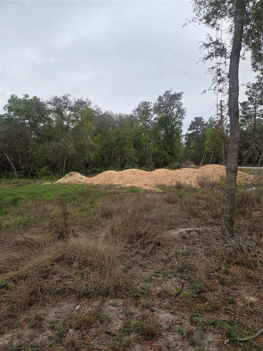 Are you looking for the PERFECT LOCATION to BUILD your dream home? This generous .27 acre lot has been partially cleared and filled. It is
PAD READY and already has a WELL IN PLACE. It’s waiting for you to bring it to life! This IDEAL location offers access to nearby amenities and is located in Ocklawaha’s Silver Spring Shores. A short drive to The Villages and Ocala, near to the Ocala National Forest, Silver Springs State Park, Lake Weir and the Ocklawaha Prairie Restoration Area. These are prime areas for wildlife viewing, hiking, horseback riding, bicycling, fishing and more. NO HOA! SITE BUILT HOMES ONLY! (minimum 1000 sq ft), NOT IN A FLOOD ZONE!