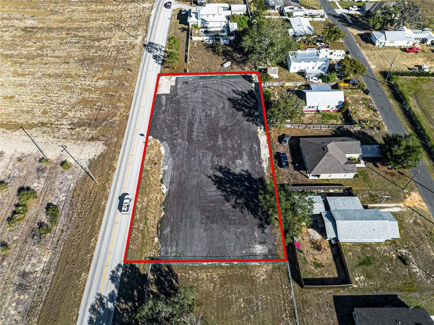 Discover a fantastic opportunity to own a piece of land in Scenic Hwy S, Frostproof, FL 33843! This spacious 0.59-acre lot (made up of five adjacent parcels) is zoned Commercial (CG, Commercial General), offering you a versatile canvas to build your dream project. The property is buildable. CG zoning allows a variety of commercial uses and some residential uses with conditions, giving you flexibility to bring your vision to life. Enjoy convenience of paved access, making travel to and from your property effortless. Plus, this property is not in a flood zone or wetlands area, providing added peace of mind for future development. Land has been recently paved. Dont miss out, drive by today.