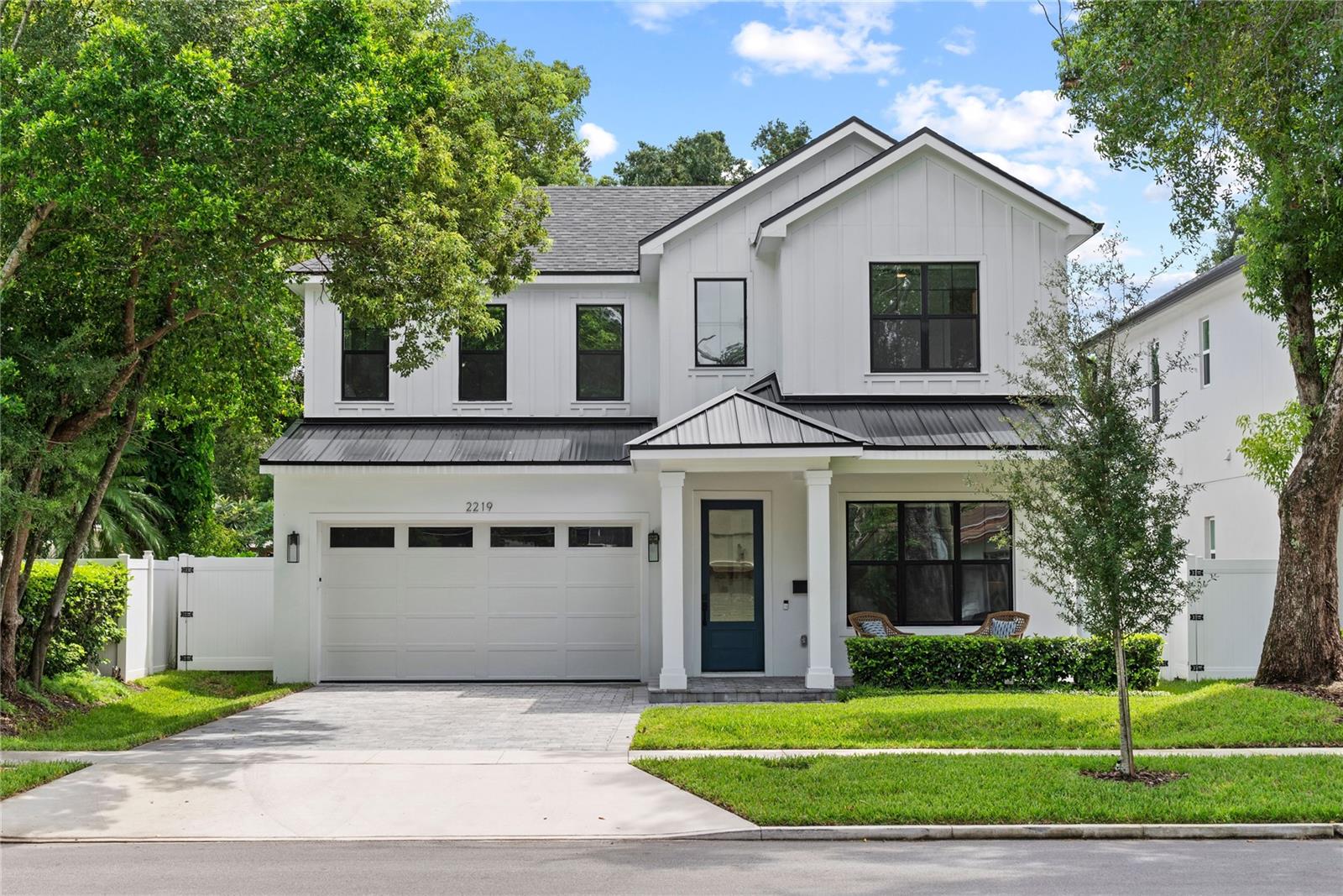 Exquisite 5-Bedroom, 4.5-Bathroom Home in the Heart of College Park. Discover timeless elegance and modern luxury in this stunning 5-bedroom, 4.5-bathroom residence, perfectly situated within walking distance to all the charm and convenience that College Park has to offer.
Step inside to an airy, sun-drenched interior highlighted by soaring ceilings and wide-plank wood flooring. The open-concept living and dining area flows seamlessly into a chef’s kitchen designed for entertaining, featuring an oversized island, premium Bosch appliances—including a 6-burner gas cooktop, built-in oven with convection microwave, wine fridge—and an expansive custom pantry.
The main-floor primary suite is a serene retreat with an oversized ceiling fan, motorized blackout blinds, and a spacious walk-in closet with custom built-ins. The spa-like en-suite bathroom boasts chic champagne fixtures, a freestanding soaking tub, and an oversized walk-in shower with striking tilework. Also on the main floor is a versatile second suite—ideal as a guest room or private office—with its own en-suite bathroom. A well-appointed laundry room with sink, storage cabinets, and GE front-loading washer and dryer included in the sale adds everyday convenience.
A custom wood-tread staircase with accent lighting leads to the second level, where you’ll find three generously sized bedrooms and a functional loft—perfect for a homework station, gaming area, or casual lounge. One of the secondary bedrooms has a private en-suite and walk-in closet. The two additional bedrooms share a Jack-and-Jill bathroom with large vanity and tub/shower comb. One of those bedrooms is oversized (16x17) and is ideal as a media room, gym, or second home office should your family not have a need for a 5th bedroom. Outdoor living shines with a resort-style backyard featuring custom motorized screens, a fully equipped summer kitchen with gas grill, security lighting, and a sparkling pool complete with fountains and multi-color lighting for evening ambiance.
Other premium features include: Level 4 smooth drywall that offers a chic and clean look throughout the home. Custom Blinds in every living space and all bedrooms. Epoxy finish on garage floor.
Please CLICK ON TOUR LINK FOR A VIDEO WALK THROUGH TOUR.