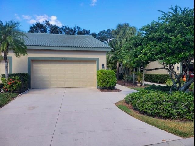 Beautifully maintained 2-Bed, 2 bath, 2-Car garage attached villa located in the gated community of Rosedale. Available fully furnished starting July 1st. This pet friendly home features a very large screened-in porch overlooking lake and trees offering a truly peaceful and private retreat. Optional memberships available for golf, tennis, heated pool and fitness center. Ideally located near shopping, dinning, pristine Gulf beaches, and Sarasota airport.
