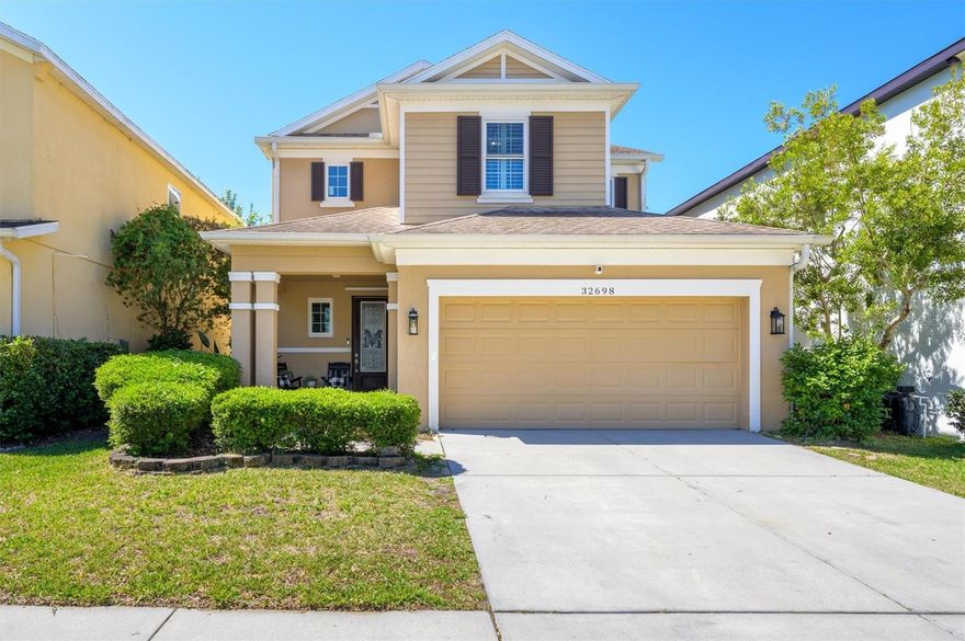 Come see this beautiful upgraded 4-bedroom, 2.5-bath home in the highly sought-after Watergrass community, perfectly positioned in the heart of Connected City—one of Wesley Chapel’s fastest-growing and most desirable areas. 

This move-in ready home offers an ideal blend of modern upgrades, privacy, and convenience, located just a short distance from Watergrass’s resort-style amenities including the pool, clubhouse, tennis courts, parks, green spaces, gym, and more—bringing everyday luxury right to your doorstep. A large covered front porch welcomes you into a bright open-concept layout featuring plantation shutters throughout the ENTIRE home, upgraded lighting, and stunning wood-grain and tile flooring downstairs. The spacious kitchen flows seamlessly into the living and dining areas, perfect for entertaining, and includes newer appliances such as a dishwasher and microwave. A versatile first-floor flex space with French doors can easily function as a home office, guest suite, formal dining area, play space,  or 5th bedroom. 

Additional highlights include a NEW A/C (2026) with smart thermostats, professionally cleaned air vents (2026), upgraded garage flooring, and thoughtful upgrades throughout. Go outside to a screened lanai and enjoy added privacy with no front or rear neighbors—a rare find that enhances the home’s sense of tranquility. 

Conveniently located across the street to Watergrass Elementary School with access to multiple A-rated schools, and just minutes from everyday essentials like Chick-fil-A, Publix, and Starbucks, as well as close proximity to the iconic Epperson Lagoon for weekend fun and entertainment. 

Enjoy easy access to major highways, shopping, dining, and Tampa-area attractions while experiencing the best of Watergrass living in Connected City, where convenience, community, and comfort come together effortlessly. Schedule your private showing today—this one stands out from the rest!