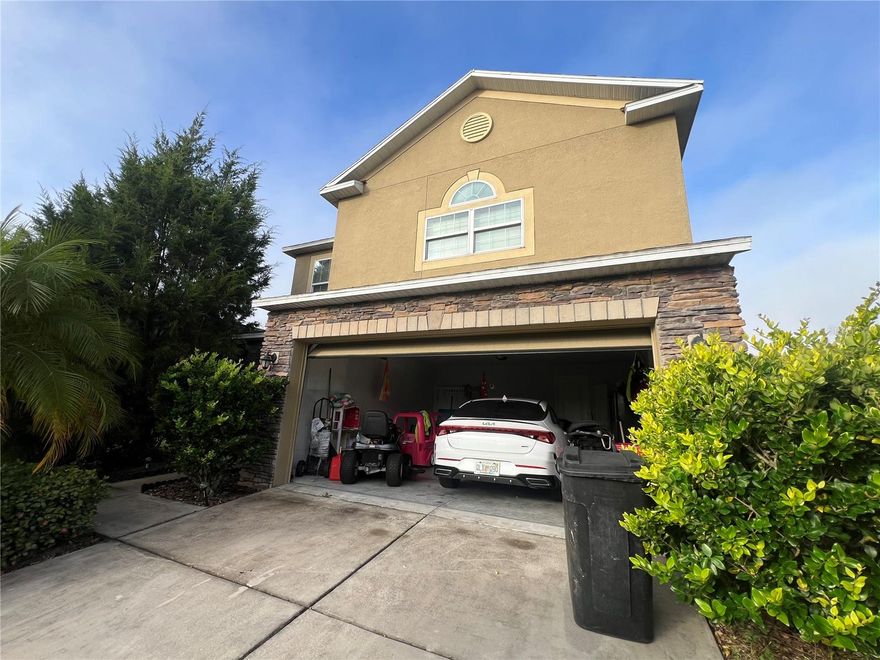 Beautiful 4-Bedroom Home with Large Backyard & No HOA!
Welcome to 13331 Waterford Castle Dr, a stunning two-story home built in 2014, perfectly blending comfort, space, and modern living—all with no HOA or CDD fees!
This 4-bedroom, 2.5-bathroom home offers a bright and open floor plan ideal for family living and entertaining. The first floor features a spacious living room, dining area, and a large kitchen with plenty of counter space and storage for the home chef. You’ll also find convenient washer and dryer hookups and a two-car garage for easy access and organization.
Upstairs, all four bedrooms are thoughtfully located for privacy and comfort, along with a versatile loft area—perfect for a home office, playroom, or media space.
Enjoy Florida living at its best in the large backyard and enclosed patio, ideal for relaxing evenings, outdoor dining, or weekend gatherings. The home’s attractive stone-accent exterior adds beautiful curb appeal, while the two HVAC units (downstairs replaced in 2025) ensure year-round comfort and efficiency.
Located in a peaceful area of Dade City, this home offers the perfect mix of tranquility and convenience—just minutes from shopping, dining, and major highways.
Don’t miss this opportunity to own a move-in-ready home with plenty of space inside and out. Schedule your private showing today!
* Washer and Dryer not included in the sale*