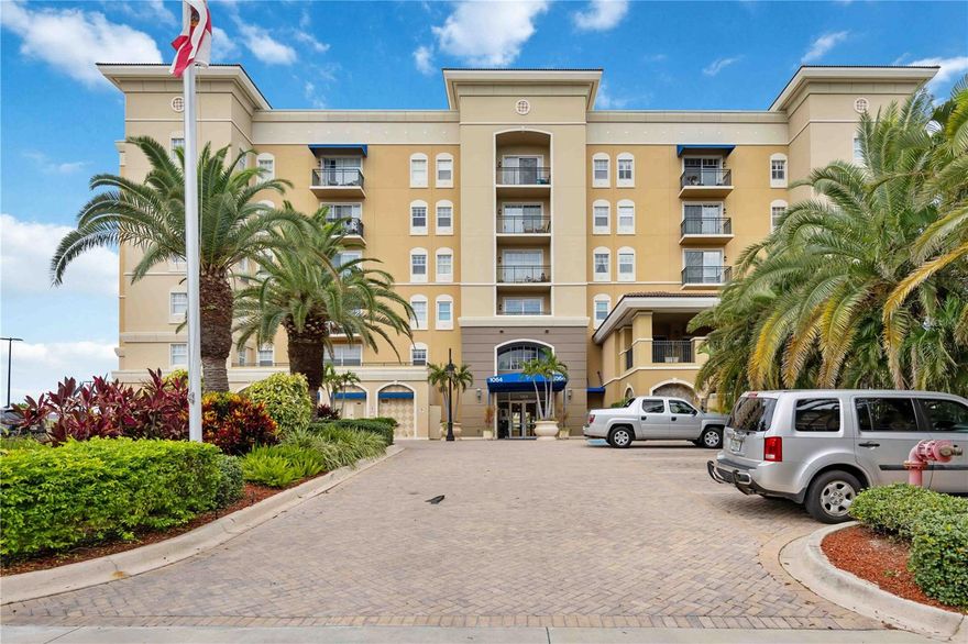 Modern Elegance Meets Downtown Sarasota Living – Pet-Friendly Parkside Oasis! With some of the LOWEST condo fees in the area!  Broadway Promenade is in the middle of an exciting enhancement project, featuring new hallway flooring, modern paint selections, and upgraded lighting throughout.
Final design choices are underway—and you’re invited to see what’s coming next.

Welcome to a rarely available gem in the heart of Sarasota’s vibrant Cultural Arts District, an impeccably updated first-floor corner condo that blends luxury, convenience, and lifestyle. This spacious 1,592 sq. ft. residence is one of the largest in the Broadway Promenade and features its own private street entrance directly across from lush Pioneer Park perfect for pet lovers who want to skip the elevator and step right outside with their dogs.

High ceilings soar to 11 feet, creating an airy, light-filled space accented by designer lighting, contemporary ceiling fans, and custom Roman shades. A large, shaded balcony offers relaxing views of greenery and peekaboo bay scenes for your personal sanctuary in the city.
The freshly painted interior features restored ceramic tile throughout the main living areas and brand-new luxury carpeting in the bedrooms. The open-concept living room flows seamlessly into a master suite that feels more like a boutique hotel, complete with floor-to-ceiling velvet wall panels and dramatic drapes. Both bathrooms have spa-inspired finishes, with the primary suite showcasing a sleek walk-in shower behind frameless Kohler glass and modern Moen fixtures.
In the kitchen, sparkling quartz countertops, a flat-front stainless-steel Samsung fridge, Amana smooth-top range, and a suite of nearly new appliances (all under a year old!) complete the picture.
But this home isn’t just about beautiful finishes it’s about lifestyle. Imagine walking your pup just steps outside your door into the newly revitalized Pioneer Park or launching your boat a few blocks away from the 10th Street Boat Ramp. Spend your evenings catching sunsets at The Bay Park, just across the street, or enjoy free concerts, yoga classes, movies, and mangrove walks. Downtown Sarasota, Lido Beach, and St. Armands Circle are minutes away, putting fine dining, boutique shopping, and world-class entertainment at your fingertips.
Broadway Promenade offers top-tier amenities including a 24-hour concierge, heated saltwater pool and spa, two fitness centers, club room with bar, outdoor grills and kitchen, sauna, game rooms, guest suites, secure garage parking, library, and workspace in a pet-welcoming, community-focused environment.
This unit isn’t just a home it’s a lifestyle upgrade.

Downtown lifestyle. Zero downtown premium.
Broadway Promenade is in the middle of an exciting enhancement project, featuring new hallway flooring, modern paint selections, and upgraded lighting throughout.
Final design choices are underway—and you’re invited to see what’s coming next.

Come visit this condo and check out the full rendering book to preview the beautiful new look.
Reach out anytime to schedule a tour!

“Some photos include conceptual renderings of the association’s planned renovations to the lobby and common areas. These images are for illustration purposes only and do not depict current conditions.”