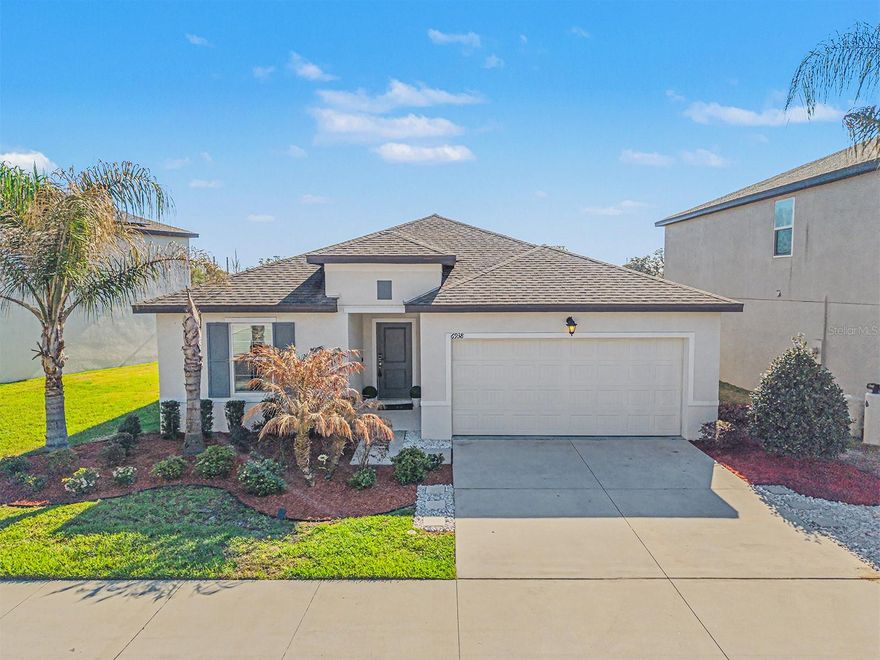 Beautiful move-in ready home located in the desirable community of Links at Calusa Springs in Zephyrhills. This inviting residence features an open floor plan with abundant natural light, creating a bright and welcoming living space. The kitchen offers ample cabinetry, modern finishes, and overlooks the main living area, making it ideal for everyday living and entertaining. The home also includes generously sized bedrooms, including a comfortable primary suite with a private bath and walk-in closet. Enjoy outdoor living in the backyard, perfect for relaxing or gatherings. Conveniently located near shopping, dining, schools, and major roadways, providing a convenient location with easy access to Wesley Chapel and surrounding areas.