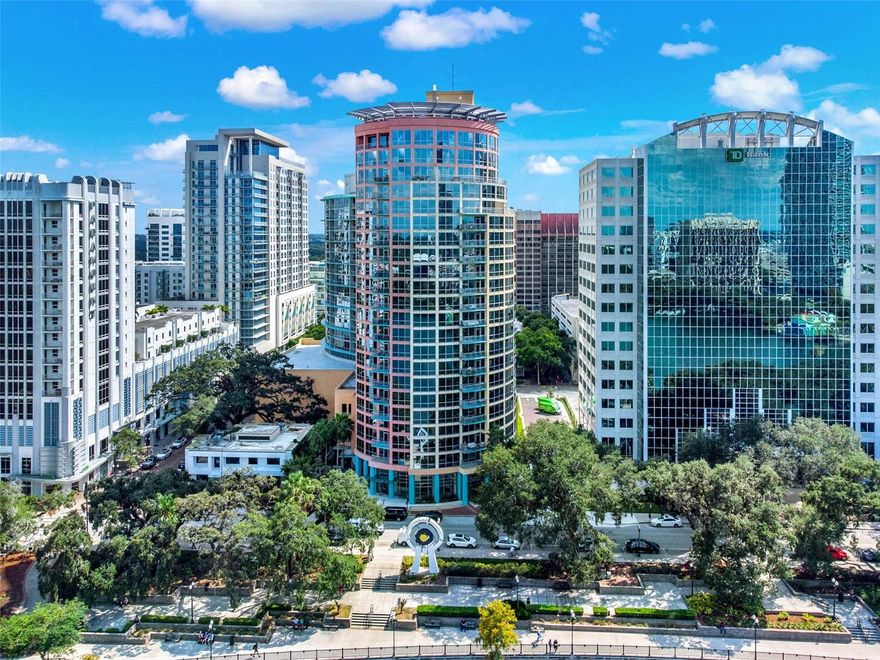 Downtown Orlando living at its finest! Welcome to the Waverly! This 2 Bed/2 Bath 12th floor condo is awaiting a new owner. Imagine waking up to stunning views of Orlando's skyline, grabbing a coffee and walking over to Lake Eola for a stroll. Extremely convenient location with Publix just a steps away. Inside, you'll find an open layout with a beautifully renovated kitchen and bathrooms. The Waverly offers 24 hour security, a pool deck with a hot tub/spa, a fitness room, and a business center. This condo comes with an assigned parking space located in the buildings parking garage. Prime location with shopping, dining, entertainment options, and major roadways nearby. The Kia Center, Orlando City Soccer Stadium, Camping World Stadium, and the Dr. Phillips Performing Arts Center are also in close proximity. Come see all this condo has to offer! Call Today to schedule your private showing!