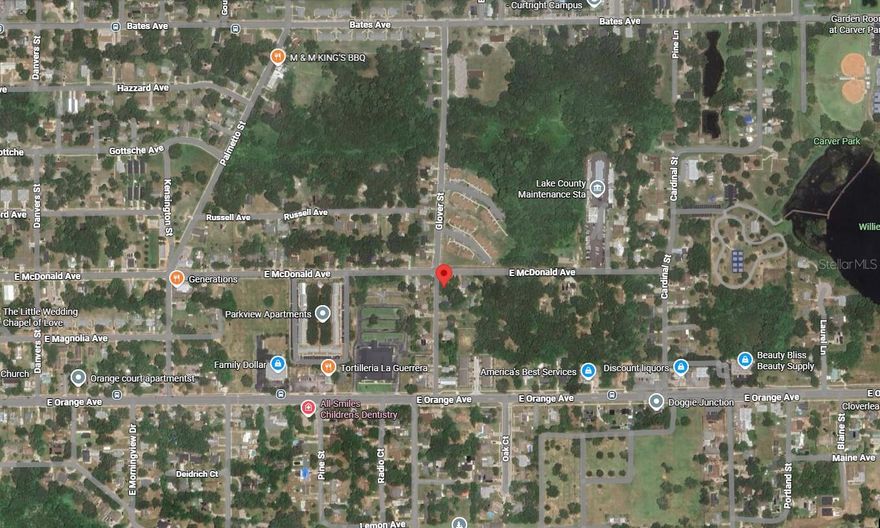 Buildable vacant residential lot located in Eustis, Florida. Buyer to verify zoning, land use, building requirements, setbacks, and availability of utilities with the City of Eustis and Lake County. Conveniently located near Lake Eustis and the Harris Chain of Lakes, offering access to boating, fishing, and outdoor recreation. Close to downtown Eustis shopping, dining, and local amenities. Excellent opportunity to build a custom home in a desirable area.  Two lots are available, they can be purchased together or separate.