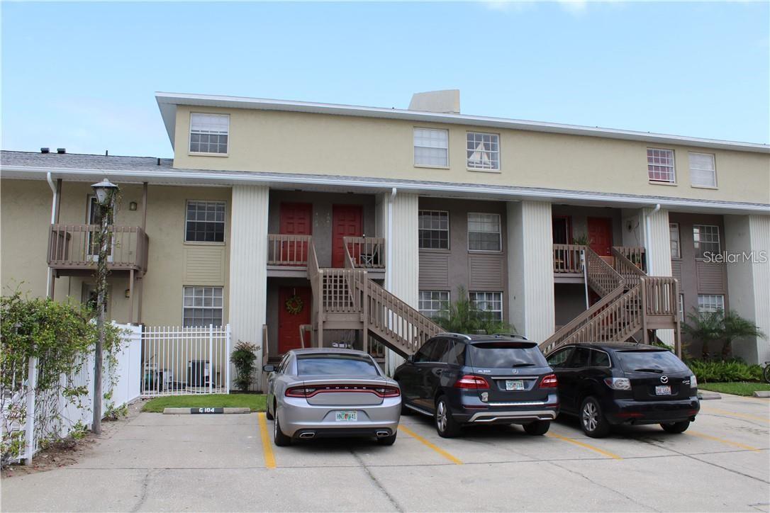 Westshore Club II is an established community in a great South Tampa location! This unit has a nice pool view and a balcony to enjoy the Florida weather. Your assigned parking spot is in front of your unit, and there is plenty of guest parking on the north wall of the community. 2024 A/C unit, newer water heater and a stackable washer/dryer located in the unit. Ample storage includes an outside closet, large living room closet, two linen closets in the upstairs hallway and bedroom closets. Located next to the newly built Marina Bay District and the Gandy Boat ramp. Quick access to the Crosstown Expressway, I 275, dining and shopping. Affordable living in South Tampa! Maintenance fee includes exterior maintenance, roof replacement, Clubhouse usage, pool, water, sewer and trash service and Property Management. Stop by and take a look today!
