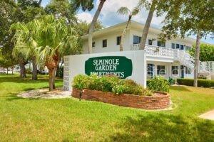 This Corner Unit with extra windows for natural light is PRICED to sell. 2 Bedroom 2 full Baths Large Eat in Kitchen, Living Room, both bedrooms are spacious, Master Bedroom has walk-in-closet and full bath with shower. Florida room with lots of windows for nature watching. Unit is just walking distance to the New Seminole City Center where there are tons of Stores, Shops, Grocery stores and Restaurants. Not to mention just a short ride by bike or car to the Gulf of America and Pinellas counties’ amazing beaches. Sold As Is and furnished. Did I mention that once you take elevator up to 2nd floor the unit is right there, no long walks with packages to carry to your unit.