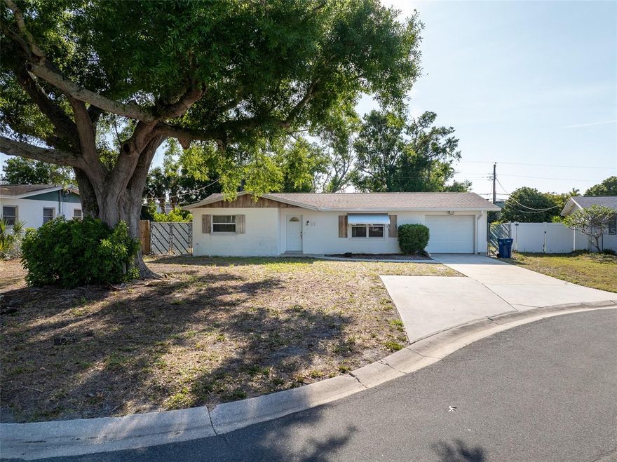 Welcome to this charming 2 bedroom, 1 bathroom pool home tucked away on a quiet cul-de-sac in the heart of Bradenton! Featuring a 1 car garage, this property offers incredible potential for first-time buyers, those looking to downsize, or savvy investors searching for their next opportunity. Enjoy the freedom of NO HOA fees, NO CDD fees, and the peace of mind of being located outside of a flood zone. The home does need a little TLC, but with solid bones and a desirable layout, it’s the perfect canvas to make your own. Step outside to your private pool area, ideal for relaxing, entertaining, or soaking up the Florida sunshine year-round.Conveniently located near shopping, dining, parks, and Gulf beaches, this home is packed with potential and priced to make your vision a reality. Don’t miss the chance to own a pool home in a fantastic location with endless possibilities!