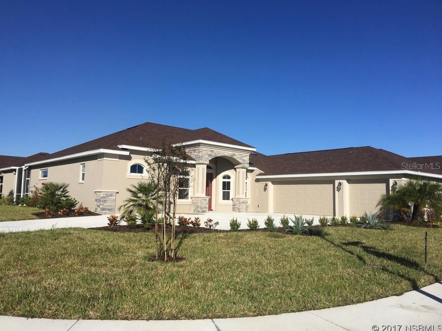 Brand New 3 bedroom 2.5 bath pool home, Paytas Palladino floor plan.