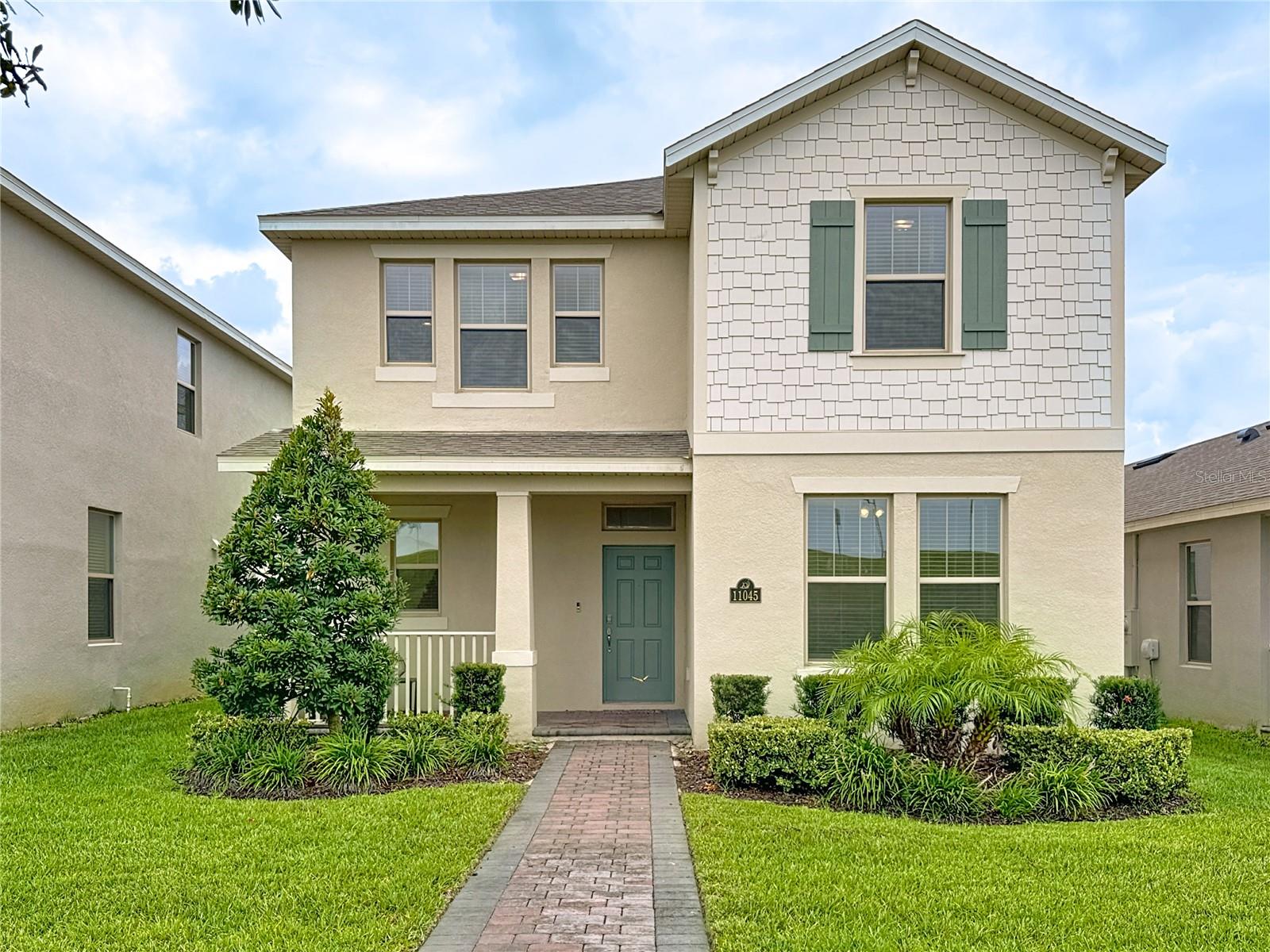LOCATION, LOCATION, LOCATION!!! This amazing single family home located in most desirable prime location in winter garden has it all, from privacy with no back up neighborhood to the front porch facing beautiful landscaping view just few steps from the Elementary school and all the resort amenities
The home has solar panel for extra energy saving and the seller will take care of remaining balance.
All concrete block construction on both first and second floor single-family home features 4 bedrooms and 3.5 bathrooms optimizing living space with an open concept feel. A beautiful porch welcomes you to this home, as you enter the foyer, you’ll find the first bedroom complete with ensuite bathroom and a powder room across the hall. The well-appointed kitchen overlooking the great room, dining room, and oversized outdoor lanai. The kitchen features granite countertops, stainless steel appliances, spacious walk-in pantry and an island with bar seating. As we head up to the second floor, we are greeted with a loft area and additional three bedrooms. Bedroom one is located just off the loft space and includes a spacious walk-in closet as well as ensuite bathroom with double vanity sinks and separate toilet area. Two additional bedrooms share a second upstairs bathroom and linen closet for extra storage. Your laundry room is located on the second floor for convenience. This home features a two car garage located at the rear of the home with drop zone as you enter the first floor.
Waterleigh community is well know for prime location with a lot of lifestyles amenities such Playgrounds & Sports Fields, Indoor Fitness Centers, Scenic Lakes and Ponds, Community Garden Mini-Golf, Walking & Nature Trails, Beach Volleyball & Hammock Beach
This beautiful 4 bedrooms 3 bathrooms and 1 half bathroom is built with All Concrete Block Construction, Smart Home Technology, Quartz Counters, Professional Lawn Maintenance Included, Publix Grocery in Community, Local Shops, Restaurants & Cinema Nearby
Located just minutes from downtown Winter Garden.
This prime location with this particular meticulous home is great spot that leads you to enjoy easy access to a vibrant array of shops, restaurants, and entertainment options. The historic downtown area offers charming boutiques and family-owned eateries, while the nearby Winter Garden Village provides a more modern shopping experience with over 100 retailers.