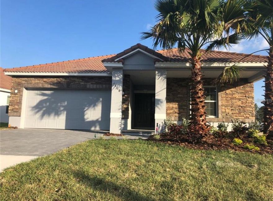 Solterra’s Best Residential side’ HOME WITH LOTS OF UPGRADES! LOCATED AT THE VERY DESIRABLE COMMUNITY OF SOLTERRA SPRINGS WTH GUARD/ GATED ENTRANCE AND CLUB ACCESS BENEFITS…
This community has lots of outdoor features that will make you feel like you are in vacation all the time and This 3/2 home features a living/dining room area with full kitchen, tiled throughout the house, gas stove, stainless steel appliances and a sliding glass door that goes out to an extra large fenced patio and sitting area.  Community offers lots of amenities and walking trails, a beautiful resort style pool, lazy river, gym, and club house. Easy commute to I 4 , close to major Highways, only 3 miles from 27 and champion gate, shopping and restaurants.
 Don’t WAIT this will make your perfect stay-cation home! Includes amenities access to the exclusive Solterrq Resort, restaurant, Gym, Lazy River, resort pool and more… the fee Includes lawn-care,  internet and cable- also offers low utilities since it is a gas community. Call now to schedule your December Showings.