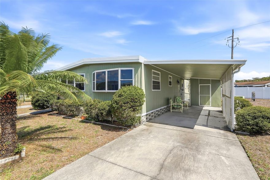 CASH BUYERS—ACT FAST! This 2-bedroom, 2-bath home in the highly sought-after 55+ resident-owned community of Clearwater Cascade is priced for a quick sale and includes a valuable $55,000 land share, meaning no lot rent ever. With a low monthly HOA of just $375 that covers cable, internet, water, sewer, trash, lawn care, and full access to resort-style amenities, this is one of the strongest cash opportunities in Pinellas County. The nice open floor plan allows you to have lots of space to entertain and enjoy the Florida lifestyle. The home is being sold AS-IS and fully furnished. The AC is 2019, water heater 2024 and the roof 2024 (with transferrable warrantee). All the big-ticket items are taken care of.  Located outside of any flood zone, this property remained completely dry during Hurricanes Helene and Milton, offering the confidence and stability cash buyers are looking for. Clearwater Cascade is known for its vibrant, well-maintained, and active 55+ atmosphere complete with two heated pools, an indoor hot tub and sauna, fitness center, clubhouse, billiards, games, shuffleboard, bocce ball, and a golf practice area. Social activities, clubs, and events keep the community lively and welcoming. Small pets are permitted with approval, and the location is unbeatable with Publix, Winn-Dixie, Walmart Grocery, and multiple public golf courses all just minutes away. This is a rare chance to secure a fully updated, land-share-included home in one of the area’s most desirable resident-owned communities. This unit is priced to sell quickly—cash buyers should not wait. Schedule your private showing today.