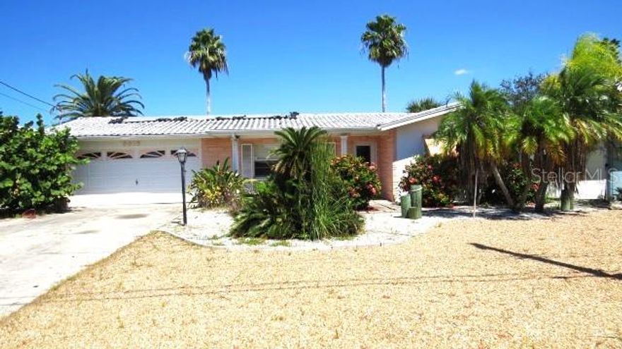 Auction Property. ATTENTION INVESTORS/ HANDYMAN   Fantastic opportunity to own a WATERFRONT, 3 Bedroom, 2 Bathroom home and enjoy a true Florida lifestyle! Home offers easy access to the water with a private dock on deep water canal just MINUTES TO GULF OF AMERICA BY BOAT. Take advantage and become a member of the Gulf Harbors Civic Association to have access for the community boat ramp and PRIVATE beach access. No HOA or CDD fees, just the low optional fee to have access for the amenities. Whether you're a boating enthusiast, fishing, beach lover, or seeking a home on the water, turn this house into your new home. There is one fixed bridge to get out to open water so small to mid size boats are recommended. This home has damage from 2024 hurricane (water intrusion), and is waiting for the right homeowner to come in and make it their own piece of paradise.  Subject has deferred maintenance. Property may contain discoloration. Seller is selling home "as is" and make no warranties. NO INTERIOR ACCESS. DO NOT TRESSPASS. Centrally located for easy access to major highways, restaurants, medical, shopping, entertainment, airport and much more in the Tampa Bay Area. This property is now under auction terms. All Bids must be submitted during the auction via the property’s listing page at www.servicelinkauction.com. This sale is subject to a 5% or $2,500 minimum buyer’s premium pursuant to the auction Terms & Conditions. All bids will be subject to seller approval (minimums may apply). Auction Begins Oct 20,2025