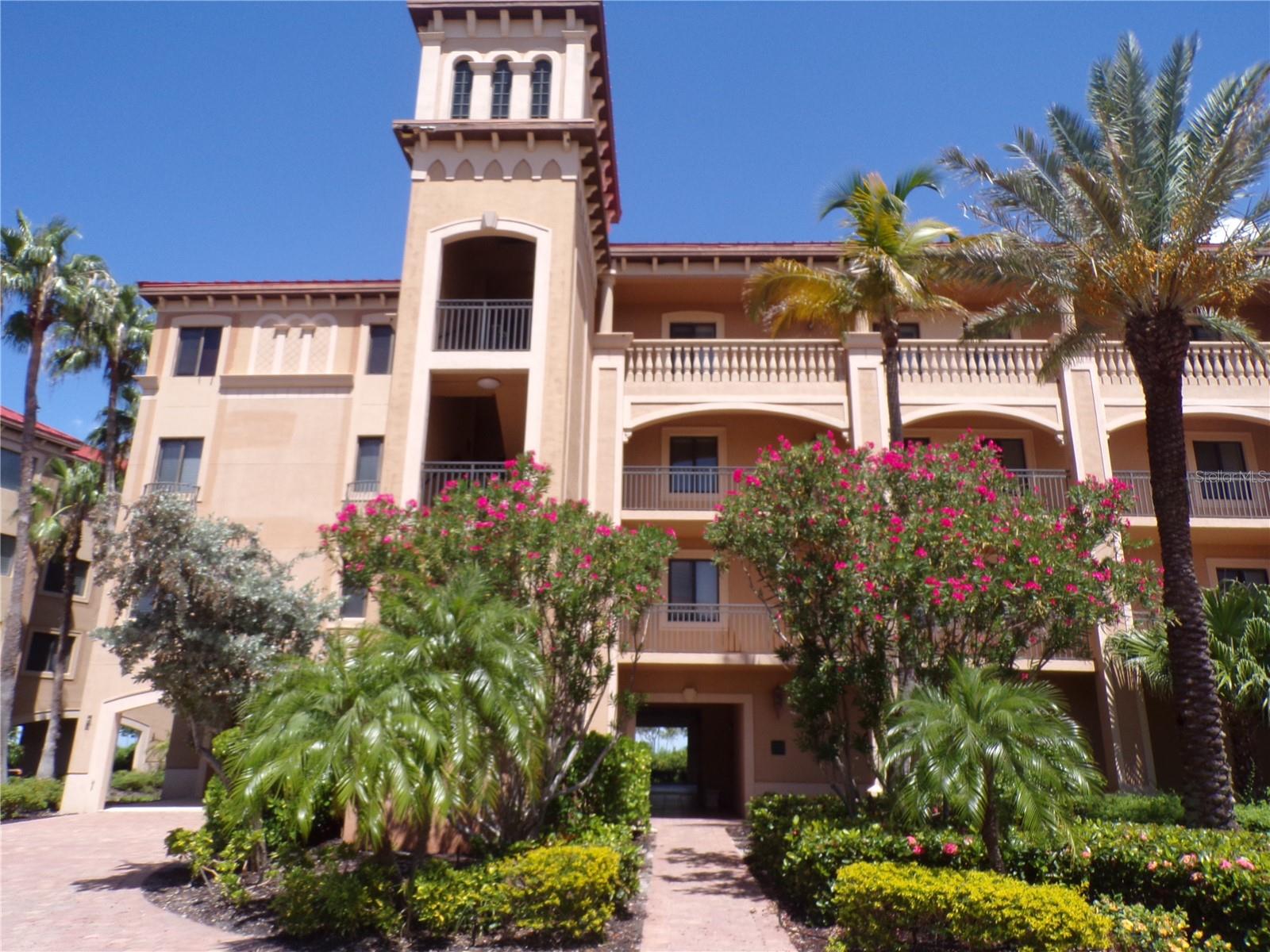 MILLION-DOLLAR VIEWS overlooking Charlotte Harbor. ANNUAL RENTAL - UNFURNISHED - SPACIOUS, 3 bedrooms, 3 bath condo, private elevator entrance from the under-building parking space with storage closet; This 2nd floor unit features high volume ceilings, 20-inch Italian tile, rich wood cabinetry, granite countertops and stainless-steel appliances. Spoil yourself in the master bath featuring a separate soaking tub. This floor plan provides loads of closet space and laundry room with sink. The oversized lanai is the perfect early morning setting with panoramic vistas or as a beautiful evening backdrop when entertaining guests in the living room area. Within this gated lake front community are 6 private tennis courts and a grand clubhouse featuring billiards, a large community pool area, with 2 pools, spa and fitness center. Conveniently located near Fisherman's Village, Sunseeker Resort, downtown Punta Gorda and so much more.