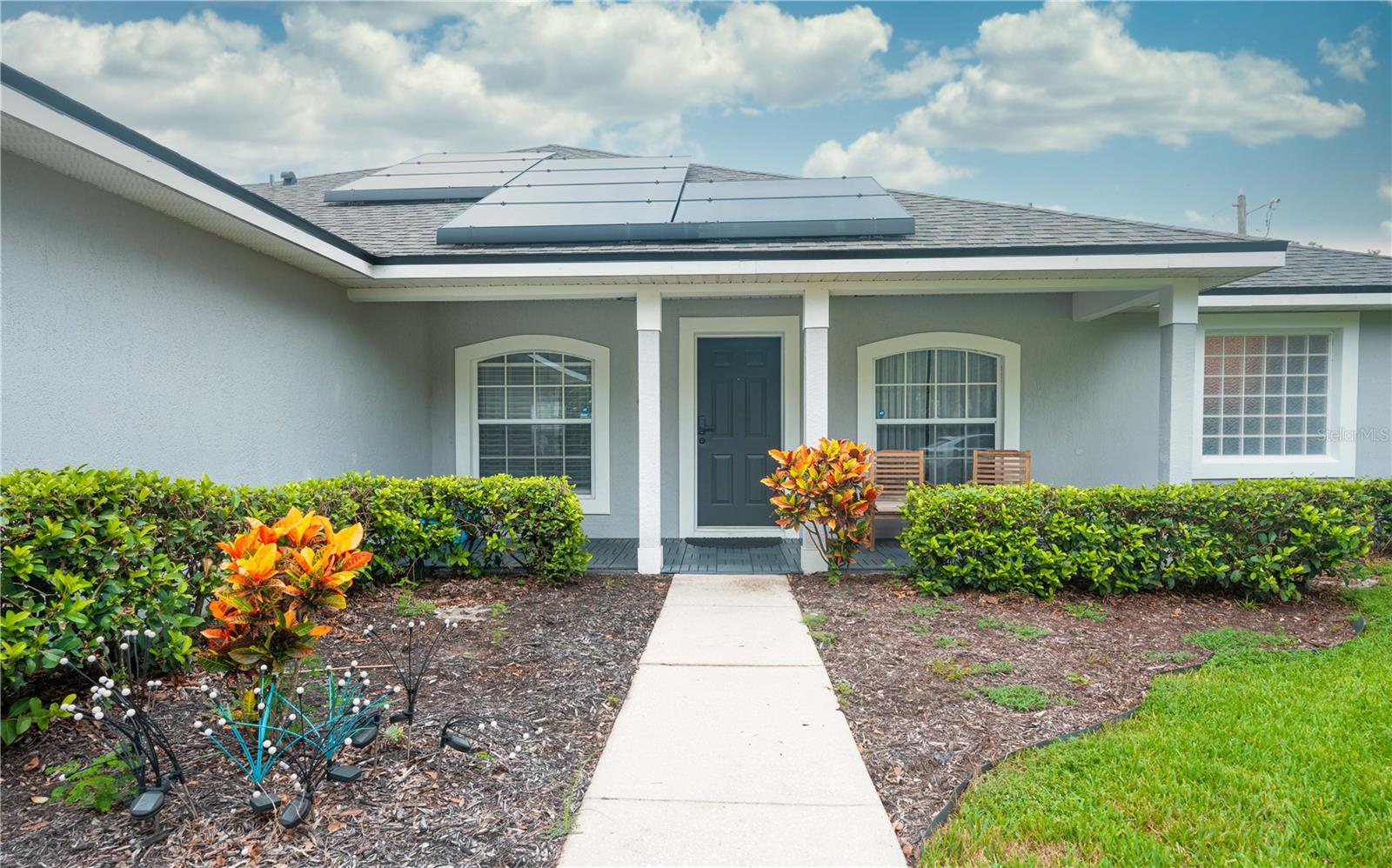 This beautiful single-story home is nestled in a serene cul-de-sac in the heart of Winter Garden, one of the most popular cities in the Orlando area. It is just an 8-minute drive to downtown Winter Garden, a 12-minute drive to Orlando Health - Health Central Hospital, and a 15-minute drive to Lake Apopka, Orlando's largest lake, offering exceptional convenience. This cozy 3-bedroom, 2-bathroom modern single-story home provides 2,035 square feet of comfort and style. The property was fully renovated in 2022, featuring no carpeting throughout and dual offices, with a clean and practical kitchen that blends elegance and functionality. The open-concept living area flows seamlessly, offering ample space for gatherings and everyday living. The kitchen has been beautifully updated with refinished cabinets and stainless steel appliances, all renovated in 2022. The peaceful cul-de-sac location and fenced backyard add a layer of privacy to this home. Situated in the highly sought-after Tuscany community, this residence offers easy access to charming downtown shops, restaurants, golf courses, the West Orange Trail, and Lake Apopka. Additionally, the roof and air conditioning were replaced in 2020, making it an ideal choice for buyers seeking a quick-move-in home